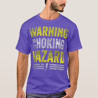 Waarschuwing: hagedis Funny Dirty Mind Naughty M T-shirt