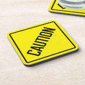 Waarschuwing hard plastic Onderzetter (Linkerzijde)