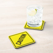 Waarschuwing hard plastic Onderzetter (Rechterzijde)