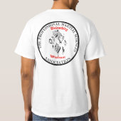 Waarschuwing Het is niet de Belt, het is de Persoo T-shirt (Achterkant)