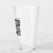 Waarschuwing! Hij vertelt papa Jokes Glas (Links)