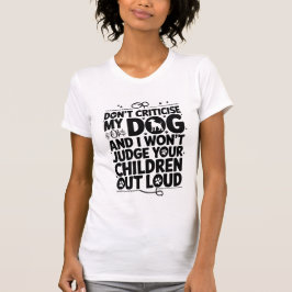 Waarschuwing hondeneigenaar t-shirt