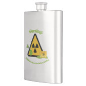 Waarschuwing: Hoog Radioactief Voor Koffie Flacon (Links)