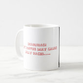 Waarschuwing! Hot Coffee kan leiden tot... Koffiemok (Voorkant links)