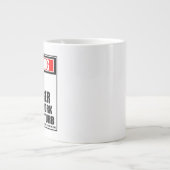 Waarschuwing HR Manager hard op het werk stoort ni Grote Koffiekop (Voorkant)