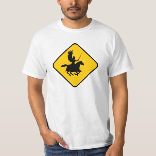 Waarschuwing Hussar! T-shirt (Voorkant)