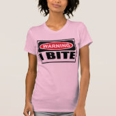 Waarschuwing I BITE Women's T-Shirt (Voorkant)