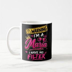 Waarschuwing Ik Ben Een Maria Ik Heb Geen Filter Koffiemok