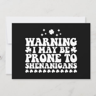 Waarschuwing: ik ben mogelijk gevoelig voor Shenan Kaart