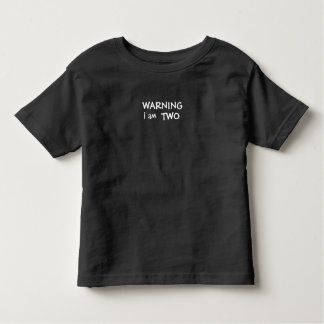 WAARSCHUWING IK BEN TWEE T-SHIRT