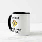 Waarschuwing Ik Doe Mijn Eigen Wetenschap - Labora Mok (Voorkant links)