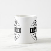 Waarschuwing ik heb geen filter koffiemok (Center)