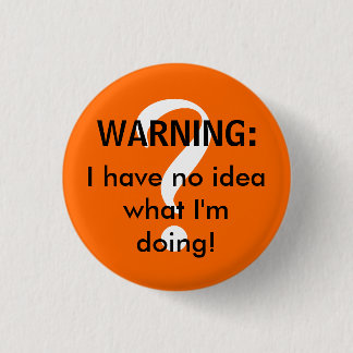 WAARSCHUWING: Ik heb geen idee wat ik doe. Ronde Button 3,2 Cm