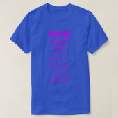 Waarschuwing: ik heb last van Fibromyalgia Funny F T-shirt (Design voorkant)