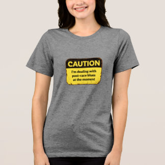 Waarschuwing: ik heb last van post-race blues Tri-Blend shirt