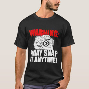 Waarschuwing: ik kan altijd magnetisch zijn. Funny T-shirt
