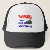 Waarschuwing! Ik kan op elk moment breken! Trucker Pet (Voorkant)