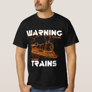 Waarschuwing: ik kan spontaan trainen t-shirt