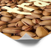 Waarschuwing: ik kan sporen van noten bevatten!! poster (Hoek)