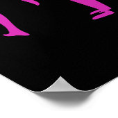 Waarschuwing ik kan uitdraaien poster (Hoek)