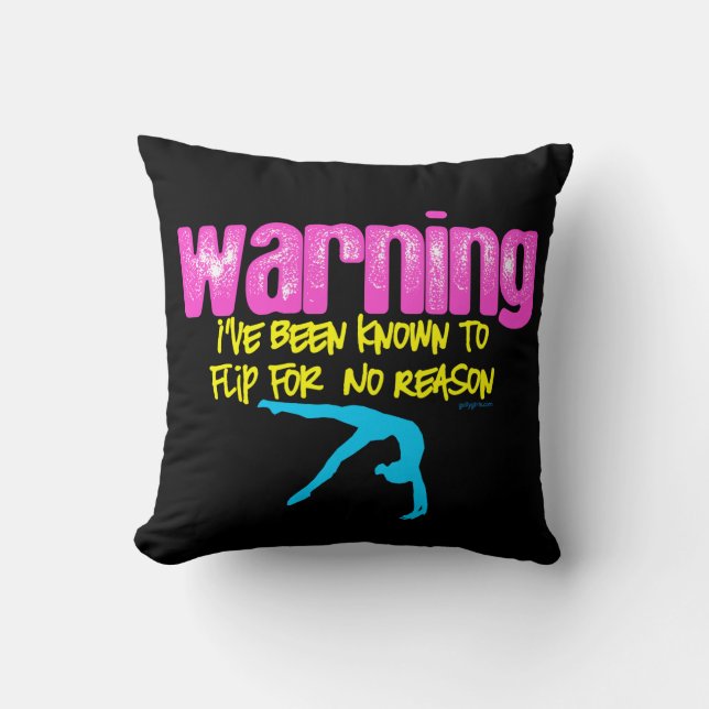 Waarschuwing: Ik weet niet om welke reden ik kan d Kussen (Voorkant)