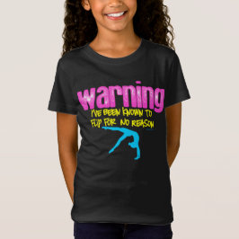Waarschuwing: Ik weet niet om welke reden ik kan d T-shirt