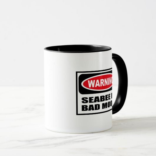 WAARSCHUWING IN BAD MOOD Mok (Voorkant rechts)