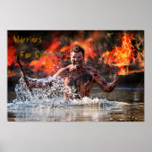 WAARSCHUWING IN WATER POSTER (Voorkant)