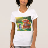 Waarschuwing...Inhoud kan vreugde geven T-shirt (Voorkant)