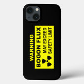 Waarschuwing: iPhone-Hoesje-Mate Bogon Flux Case-Mate iPhone Case (Achterkant)