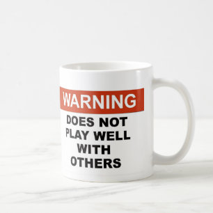 WAARSCHUWING IS GOED MET ANDEREN KOFFIEMOK