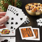Waarschuwing kan beginnen met praten over cartogra pokerkaarten (Insitu)