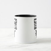 Waarschuwing! Kan beginnen met praten over dinosau Mok (Midden)