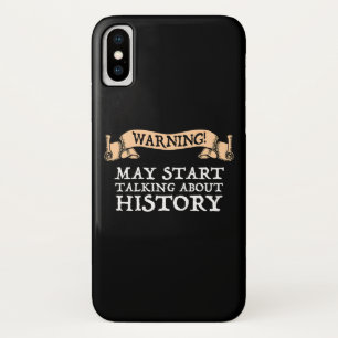 Waarschuwing! Kan beginnen over geschiedenis op ee Case-Mate iPhone Case