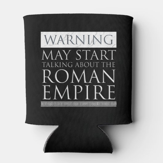 Waarschuwing - kan beginnen te praten over het Rom Blikjeskoeler (Achterkant)