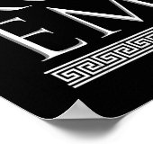 Waarschuwing - kan beginnen te praten over het Rom Poster (Hoek)