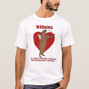 Waarschuwing Kan extreme schattigheid en onverwach T-shirt