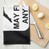 Waarschuwing kan knipperen theedoek (Quarter Fold)