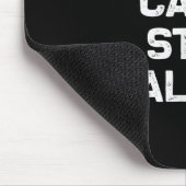 Waarschuwing kan niet stoppen met praten _ Grappig Muismat (Hoek)