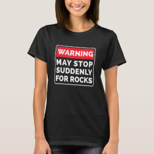 Waarschuwing kan plotseling stoppen voor Rocks Roc T-shirt