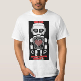 Waarschuwing: Kan Praten Over AI Heren Wit T-shirt