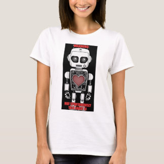 Waarschuwing: Kan Praten Over AI Vrouwen Wit T-shirt