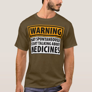 Waarschuwing kan spontaan beginnen met praten over t-shirt