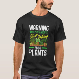 Waarschuwing Kan Spontaan Beginnen Te Praten Over T-shirt