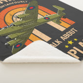 Waarschuwing kan spontaan praten over vliegtuigen sherpa deken (3/4)