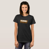 WAARSCHUWING KAN TEQUILA bevatten Funny Bold Light T-shirt (Voorkant volledig)