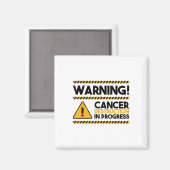 Waarschuwing! Kankervernietiging in uitvoering, ka Magneet (Voorkant / Achterkant)
