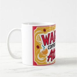 Waarschuwing: Koffie kan houding veroorzaken Koffiemok