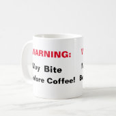 WAARSCHUWING KOFFIEMOK (Voorkant links)