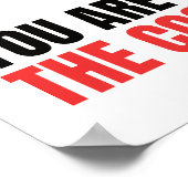 Waarschuwing Kosmische Horror Cthulhu Lovecraft Poster (Hoek)